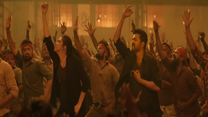 Screenshot Of Leo 2023 Hindi  Dubbed Full Movie