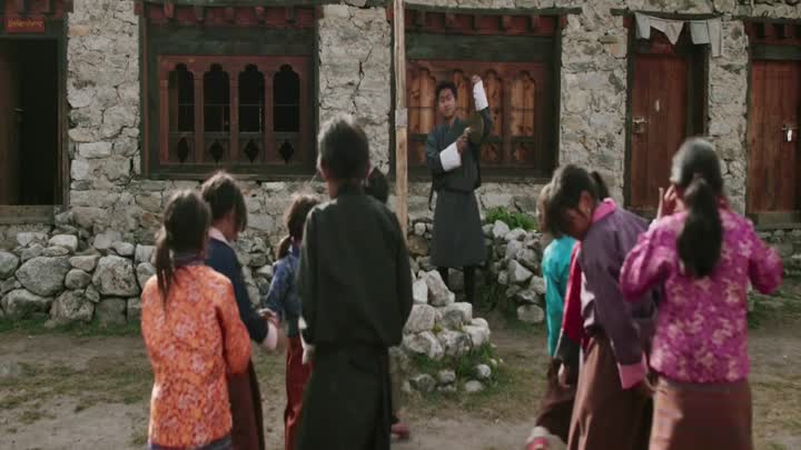 Screenshot Of Lunana A Yak in the Classroom (2019) Hindi Dubbed Movie
