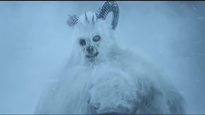 Screenshot Of Snow Monster (2019) Hindi Dubbed Movie